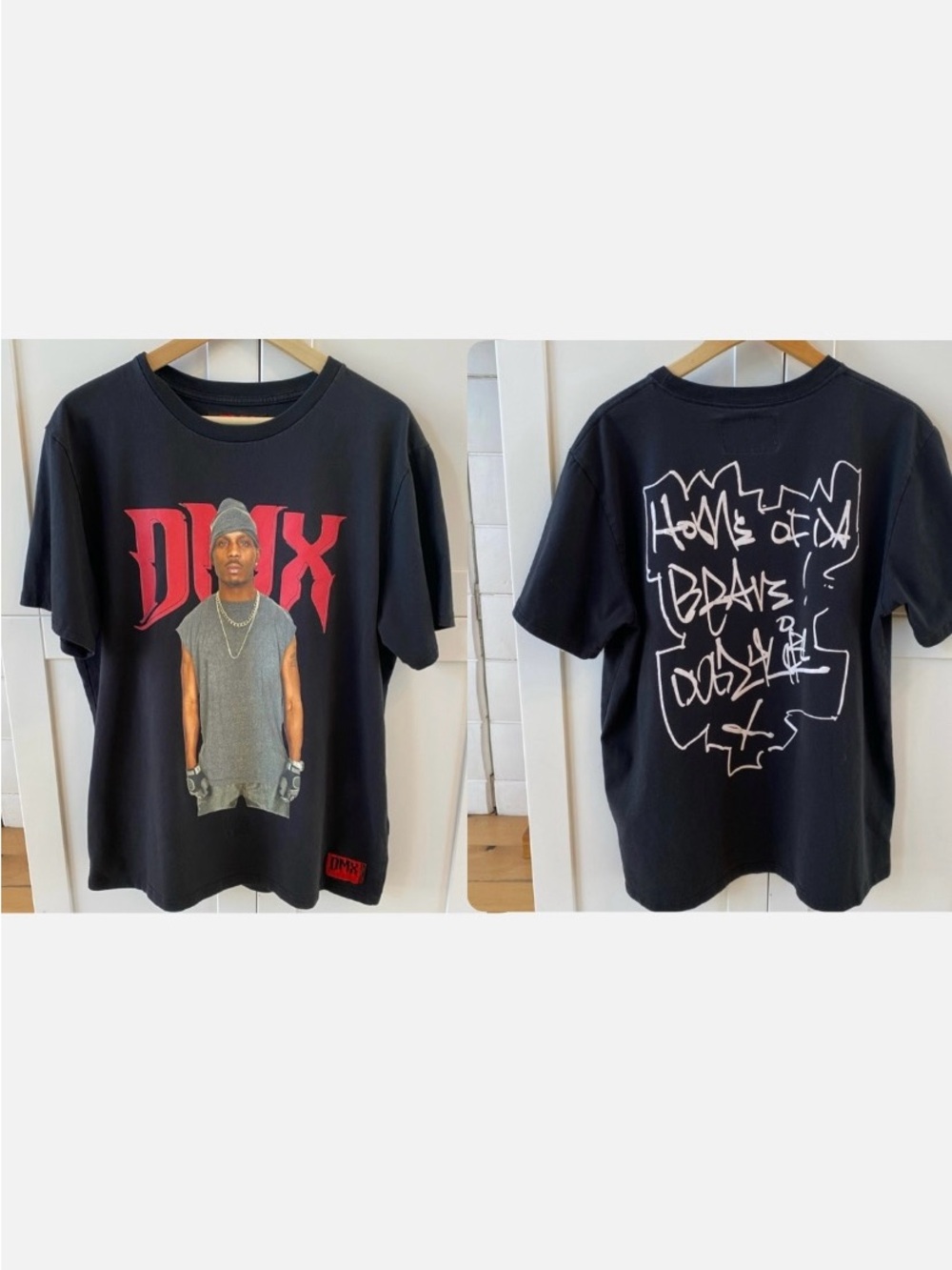 DMX x Shoe Palace Puff Print Back Tshirt